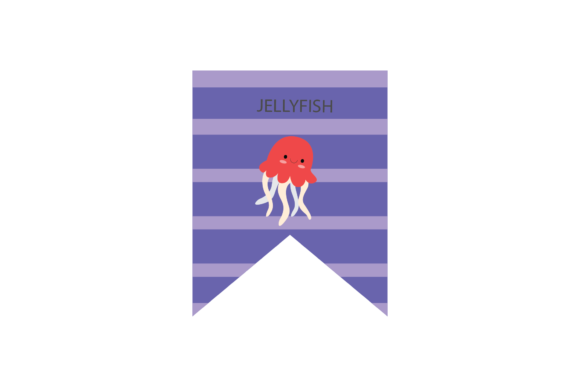 Animal Jellyfish Flag Note Paper SVG: A Versatile Design Tool for Modern Creatives