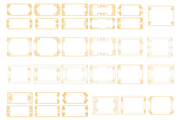 Chinese Frame Line Vector: A Fusion of Tradition and Modern Design