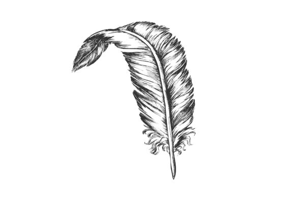 Decorative Bird Element Feather Vintage: Integrating Retro Aesthetics into Modern Workflows