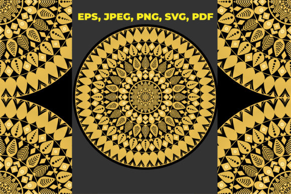 Decorative Mandala Coloring Page Bundle