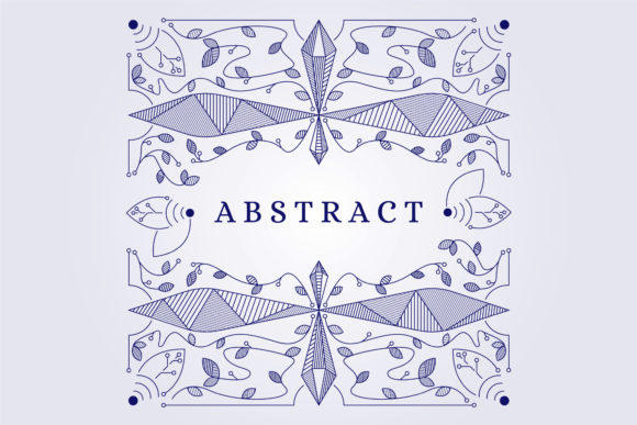 Eco Nature Modern Abstract Art Template