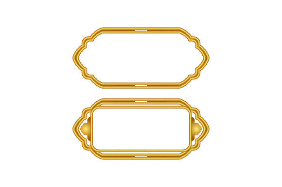 Elegant Line Islamic Border Decorative