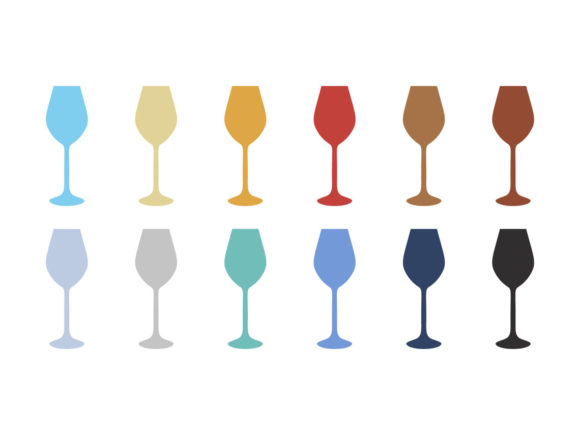 Glass Wine Clipart SVG for Creative Projects