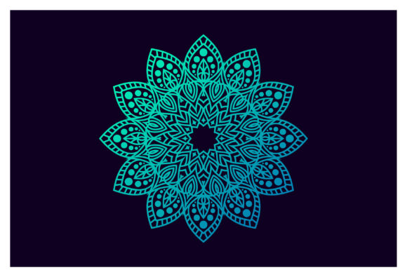 Mandala with Floral Style Vector: A Versatile Design Element for Creative Projects