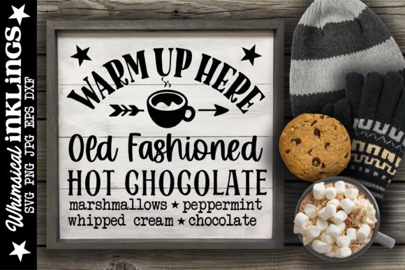 Warm Up Here Hot Chocolate: A Cozy Welcome for Your Coffee Bar or Restaurant